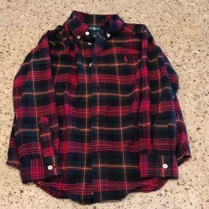 Ralph Lauren Button Down Shirt Boys Size 6